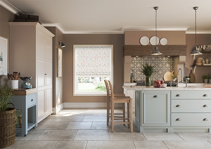 Floral Whimsy, Springtime - Twist&Fit Roman Blind - Image 8